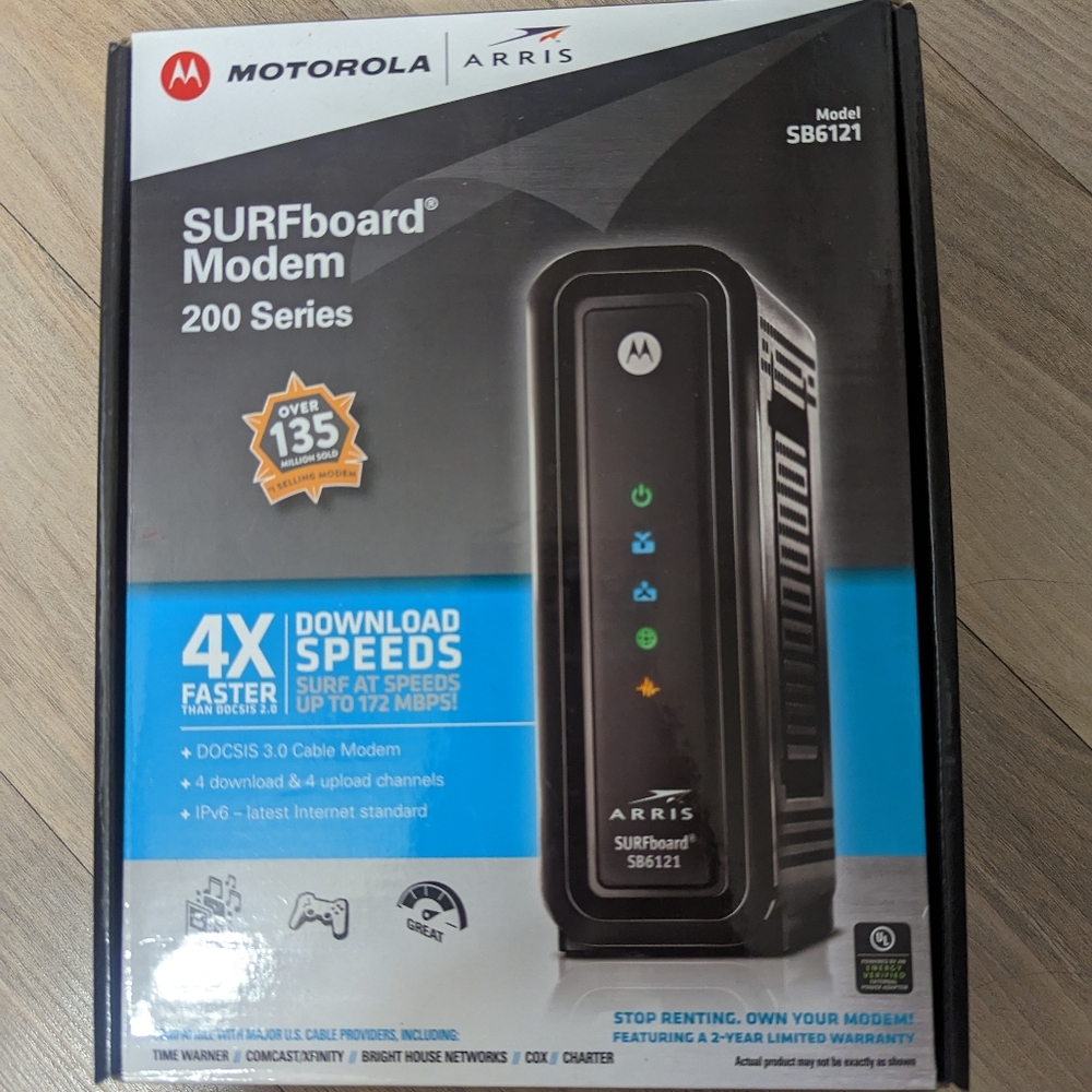 Motorola surfboard modem sb6121